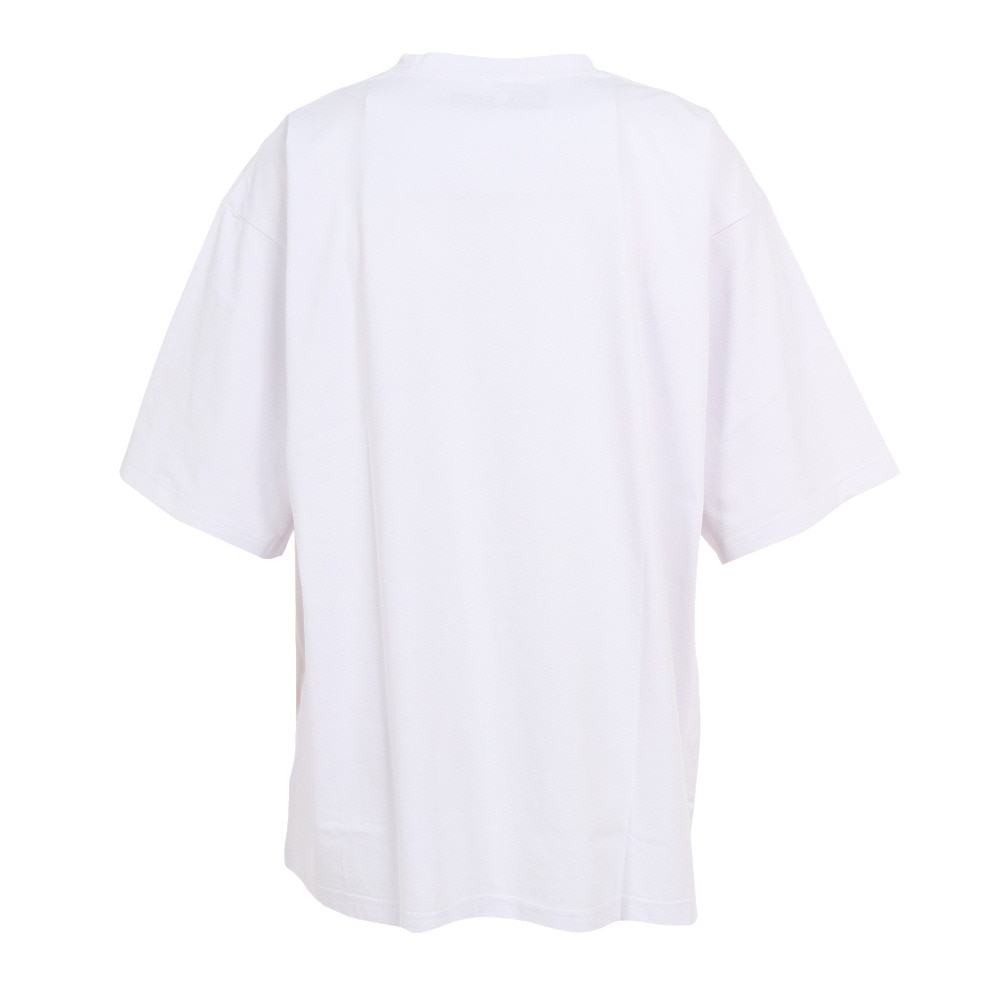 リーフ（REEF）（メンズ）ラッシュガード 半袖 Tシャツ UVカット 紫外線対策 ロゴ RFTEM2321 WHT LLサイズ