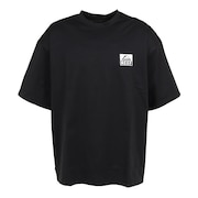 リーフ（REEF）（メンズ）ラッシュガード 半袖 Tシャツ UVカット 紫外線対策 ロゴ RFTEM2324 BLK Mサイズ