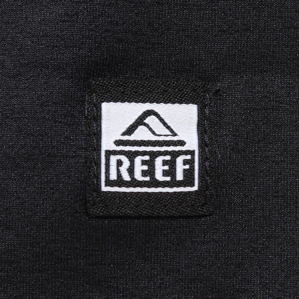 リーフ（REEF）（メンズ）ラッシュガード 半袖 Tシャツ UVカット 紫外線対策 ロゴ RFTEM2324 BLK LLサイズ