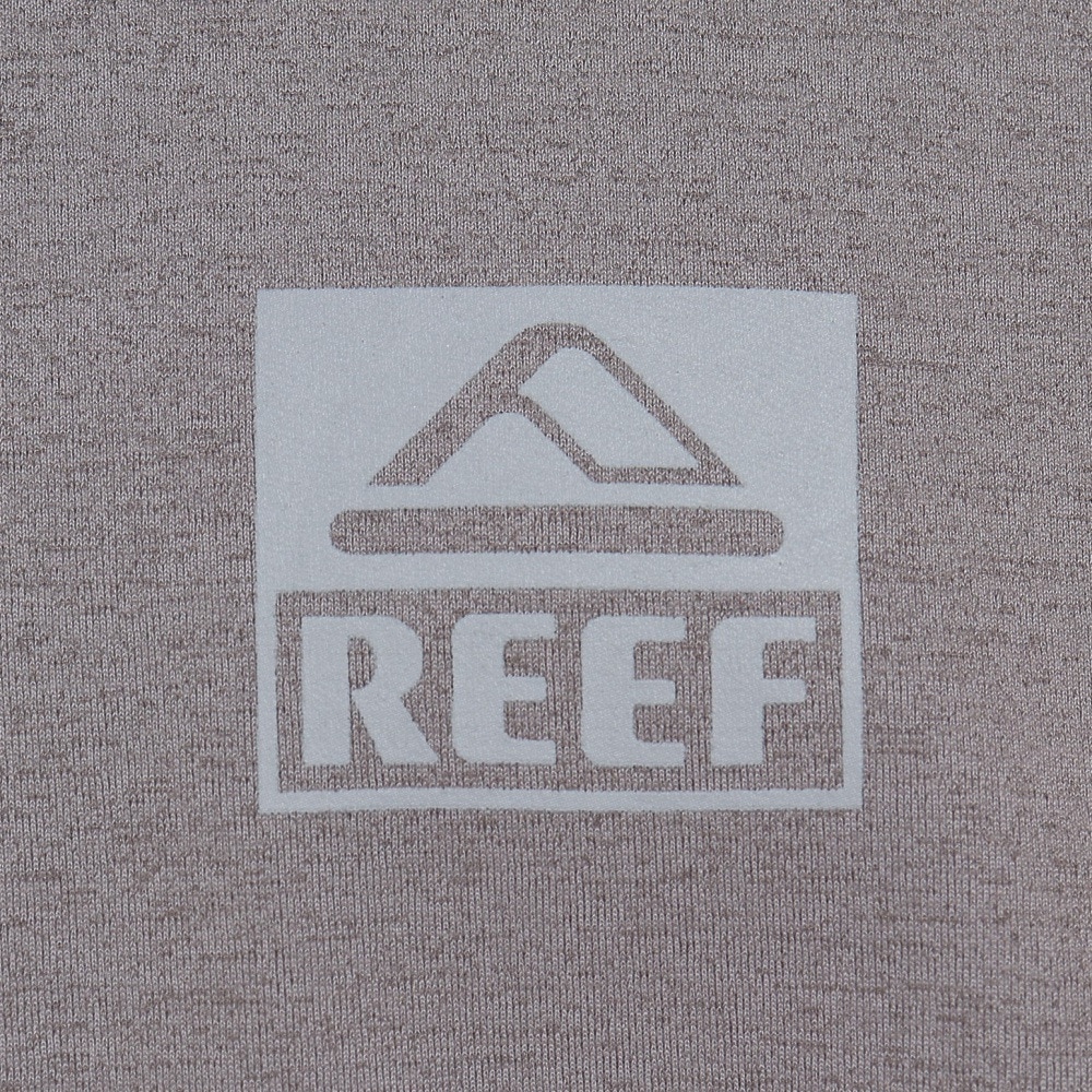 リーフ（REEF）（メンズ）ラッシュガード 半袖 Tシャツ UVカット 紫外線対策 ロゴ RFTEM2324 CHARCOAL Lサイズ