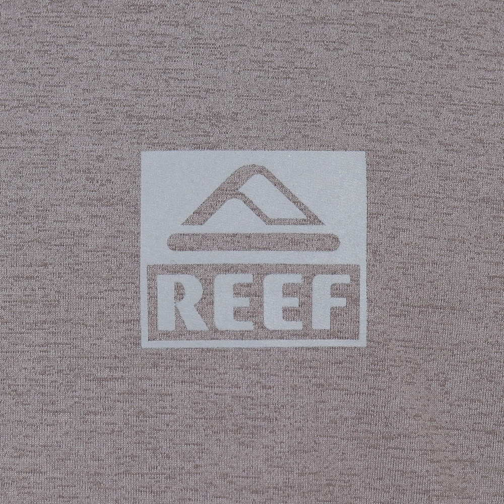 リーフ（REEF）（メンズ）ラッシュガード 半袖 Tシャツ UVカット 紫外線対策 ロゴ RFTEM2324 CHARCOAL Mサイズ