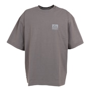 リーフ（REEF）（メンズ）ラッシュガード 半袖 Tシャツ UVカット 紫外線対策 ロゴ RFTEM2324 CHARCOAL Mサイズ