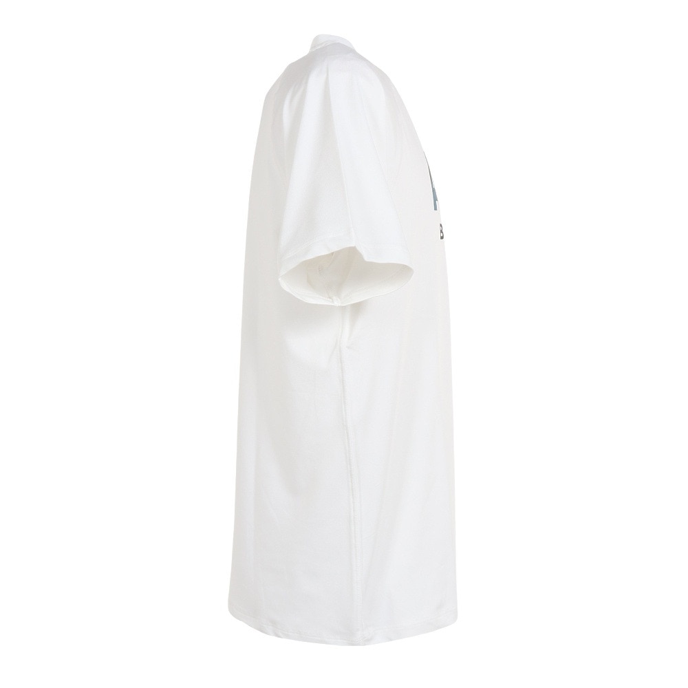 エアボーン（ARBN）（メンズ）ラッシュガード 半袖 Tシャツ クルーネック 速乾 UVカット 紫外線対策 AB2023SSM-SWIM002WHT ホワイト
