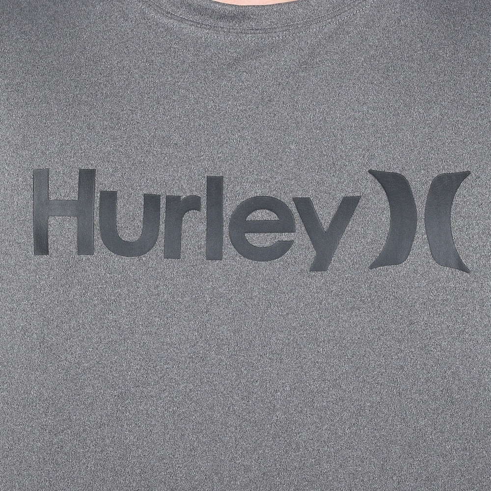 ハーレー（HURLEY）（メンズ）ラッシュガード 半袖 Tシャツ UVカット UPF50+ 紫外線対策 RASH ONE AND ONLY MRG2310032-CGHT