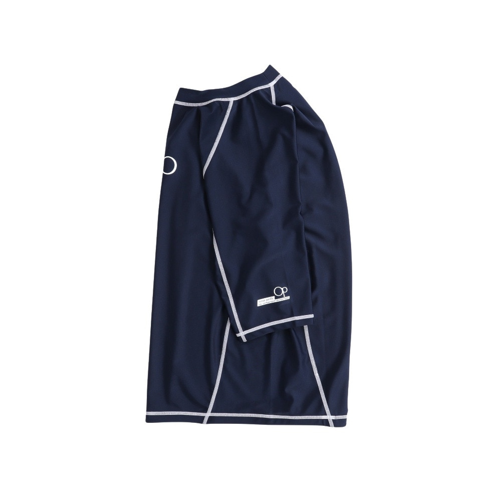 オーシャンパシフィック（Ocean Pacific）（メンズ）ラッシュガード 半袖 ロゴ UVカット 大きいサイズ 5134822NVY