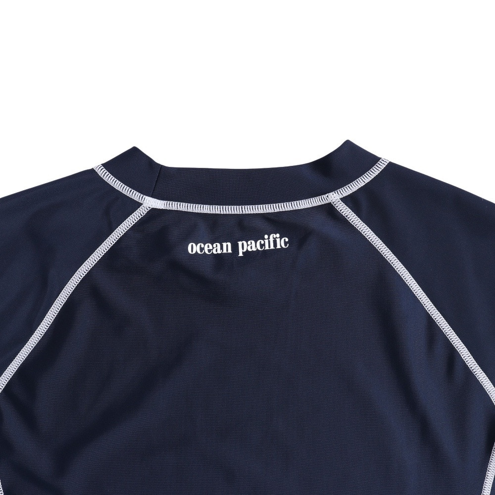 オーシャンパシフィック（Ocean Pacific）（メンズ）ラッシュガード 半袖 ロゴ UVカット 大きいサイズ 5134822NVY
