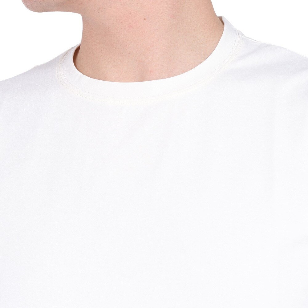フットマーク（FOOTMARK）（メンズ）ラッシュガード 半袖 ナチュラル プルオーバー Tシャツ 3100101-01 UVカット 水陸両用 虫よけ