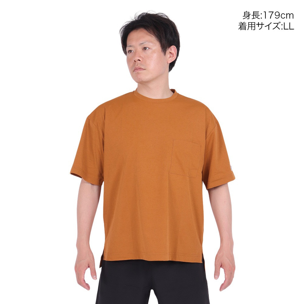 フットマーク（FOOTMARK）（メンズ）ラッシュガード 半袖 ナチュラル プルオーバー Tシャツ オーバーサイズ 3100114-14 UVカット 水陸両用 虫よけ