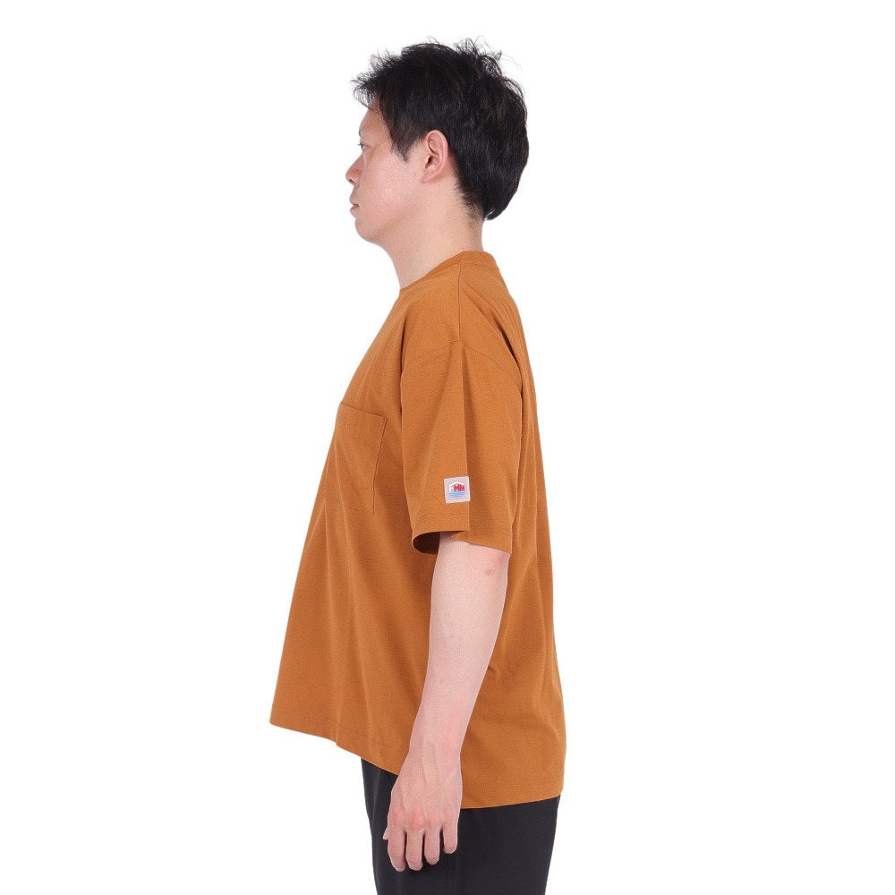 フットマーク（FOOTMARK）（メンズ）ラッシュガード 半袖 ナチュラル プルオーバー Tシャツ オーバーサイズ 3100114-14 UVカット 水陸両用 虫よけ