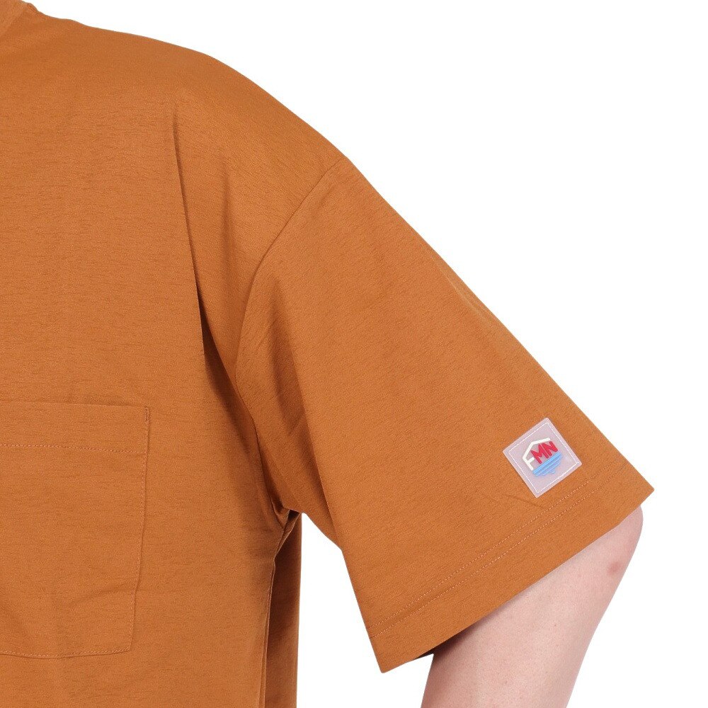 フットマーク（FOOTMARK）（メンズ）ラッシュガード 半袖 ナチュラル プルオーバー Tシャツ オーバーサイズ 3100114-14 UVカット 水陸両用 虫よけ