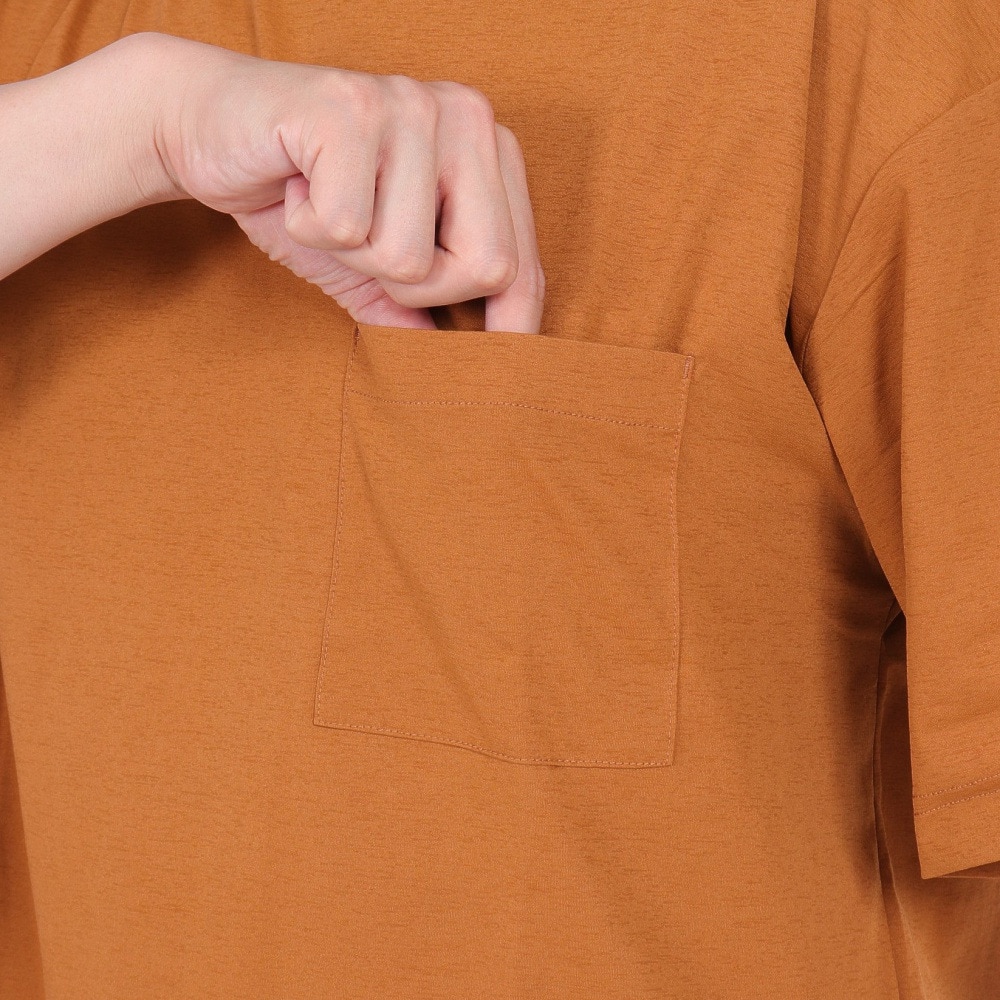 フットマーク（FOOTMARK）（メンズ）ラッシュガード 半袖 ナチュラル プルオーバー Tシャツ オーバーサイズ 3100114-14 UVカット 水陸両用 虫よけ