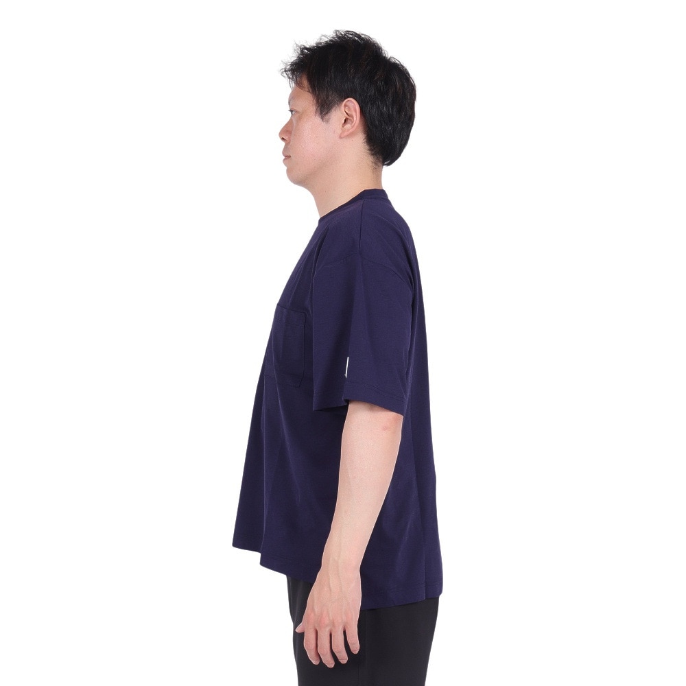 フットマーク（FOOTMARK）（メンズ）ラッシュガード 半袖 ナチュラル プルオーバー Tシャツ オーバーサイズ 3100114-19 UVカット 水陸両用 虫よけ