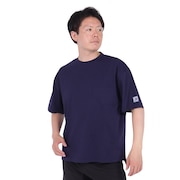 フットマーク（FOOTMARK）（メンズ）ラッシュガード ナチュラル 半袖 プルオーバー Tシャツ オーバーサイズ 3100114-19