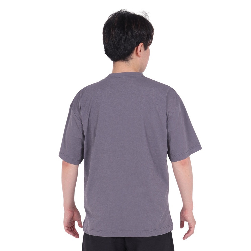 フットマーク（FOOTMARK）（メンズ）ラッシュガード 半袖 ナチュラル プルオーバー Tシャツ オーバーサイズ 3100114-245 UVカット 水陸両用 虫よけ