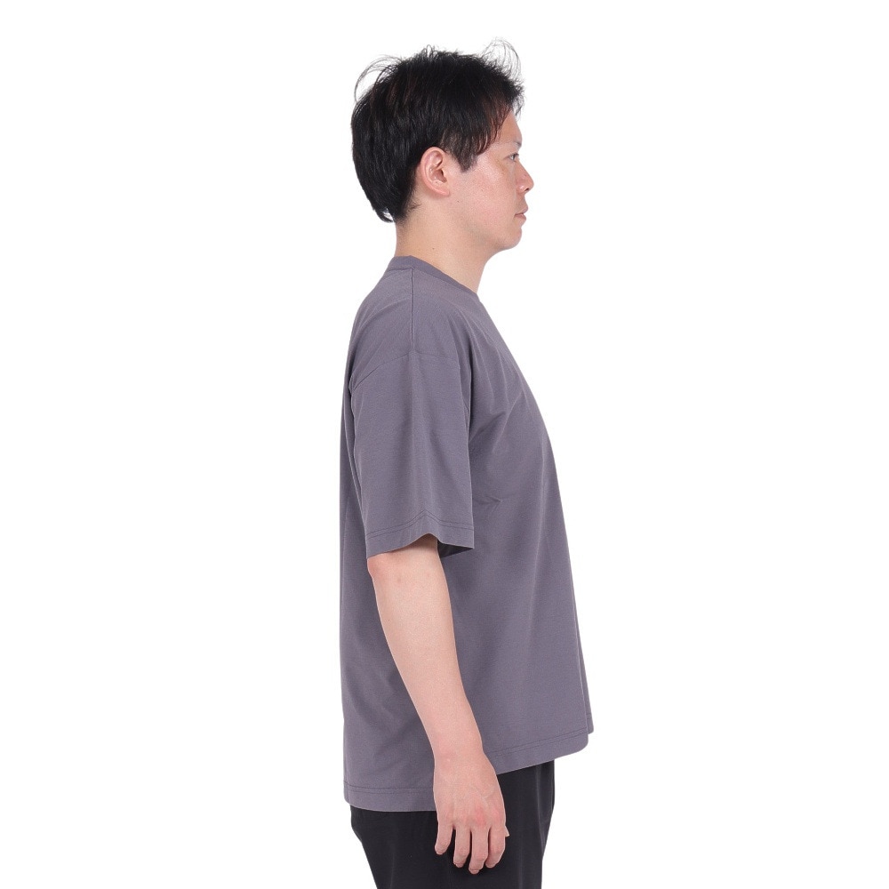 フットマーク（FOOTMARK）（メンズ）ラッシュガード 半袖 ナチュラル プルオーバー Tシャツ オーバーサイズ 3100114-245 UVカット 水陸両用 虫よけ