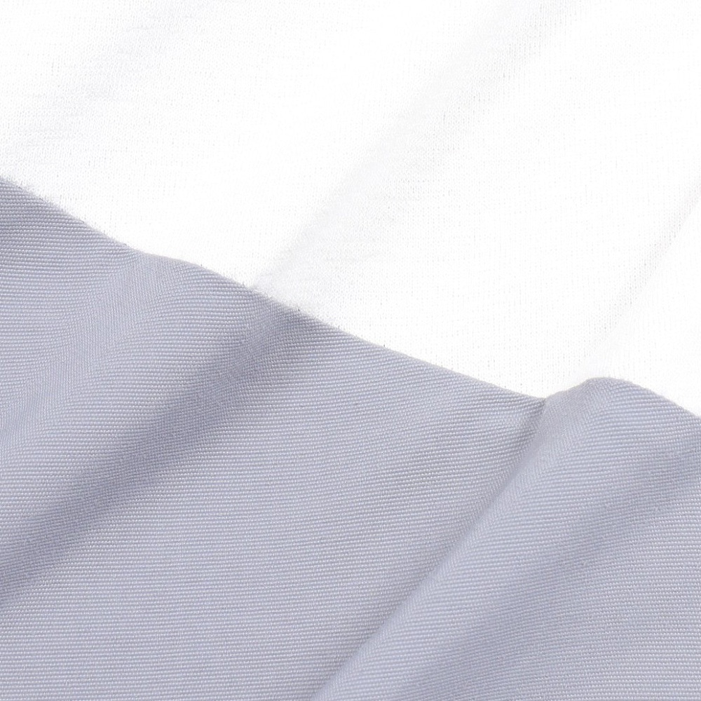 フットマーク（FOOTMARK）（メンズ）ラッシュガード 半袖 ナチュラル プルオーバー Tシャツ カラーブロック 3100315-01 UVカット 水陸両用 虫よけ