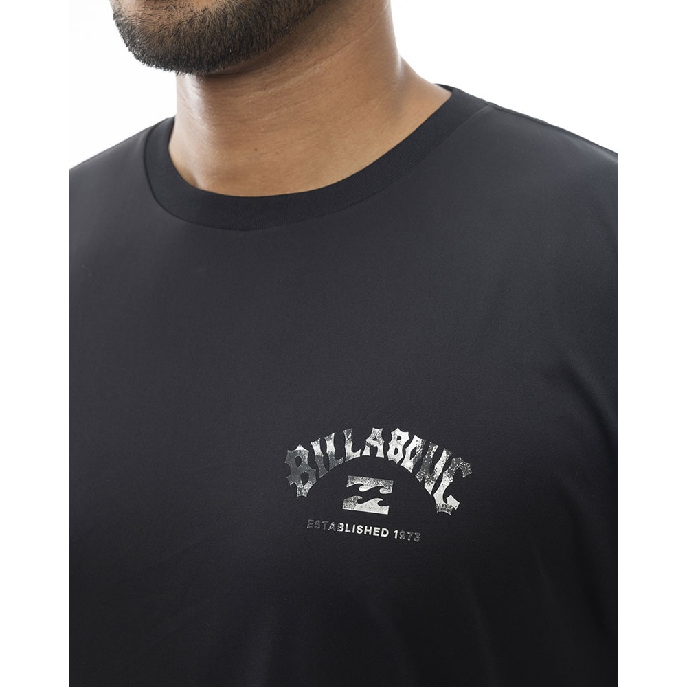 ビラボン（BILLABONG）（メンズ）ラッシュガード 半袖 ラッシュT BE011856 BLK