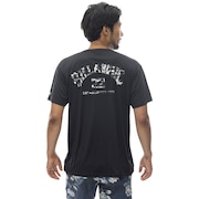 (メンズ)ラッシュガード 半袖 ラッシュT BE011856 BLK