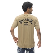 ビラボン（BILLABONG）（メンズ）ラッシュガード 半袖 ラッシュT BE011856 GRA