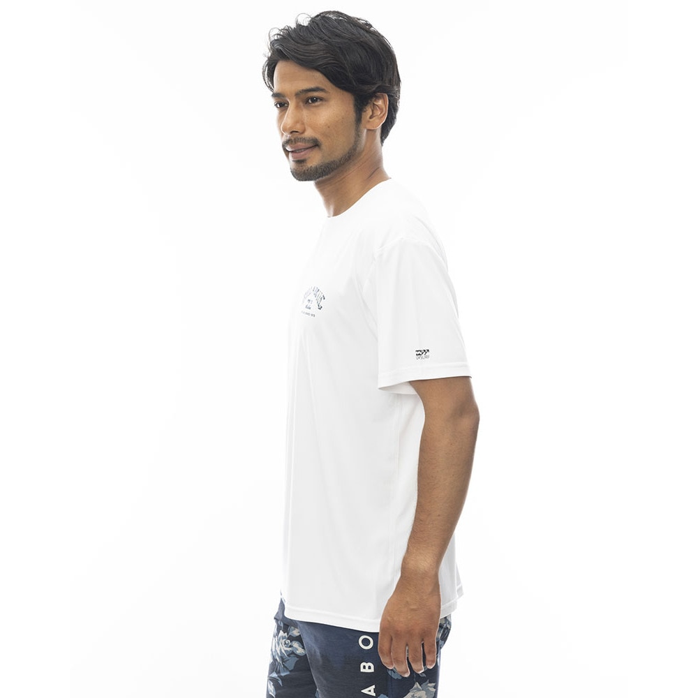 ビラボン（BILLABONG）（メンズ）ラッシュガード 半袖 ラッシュT BE011856 WHT