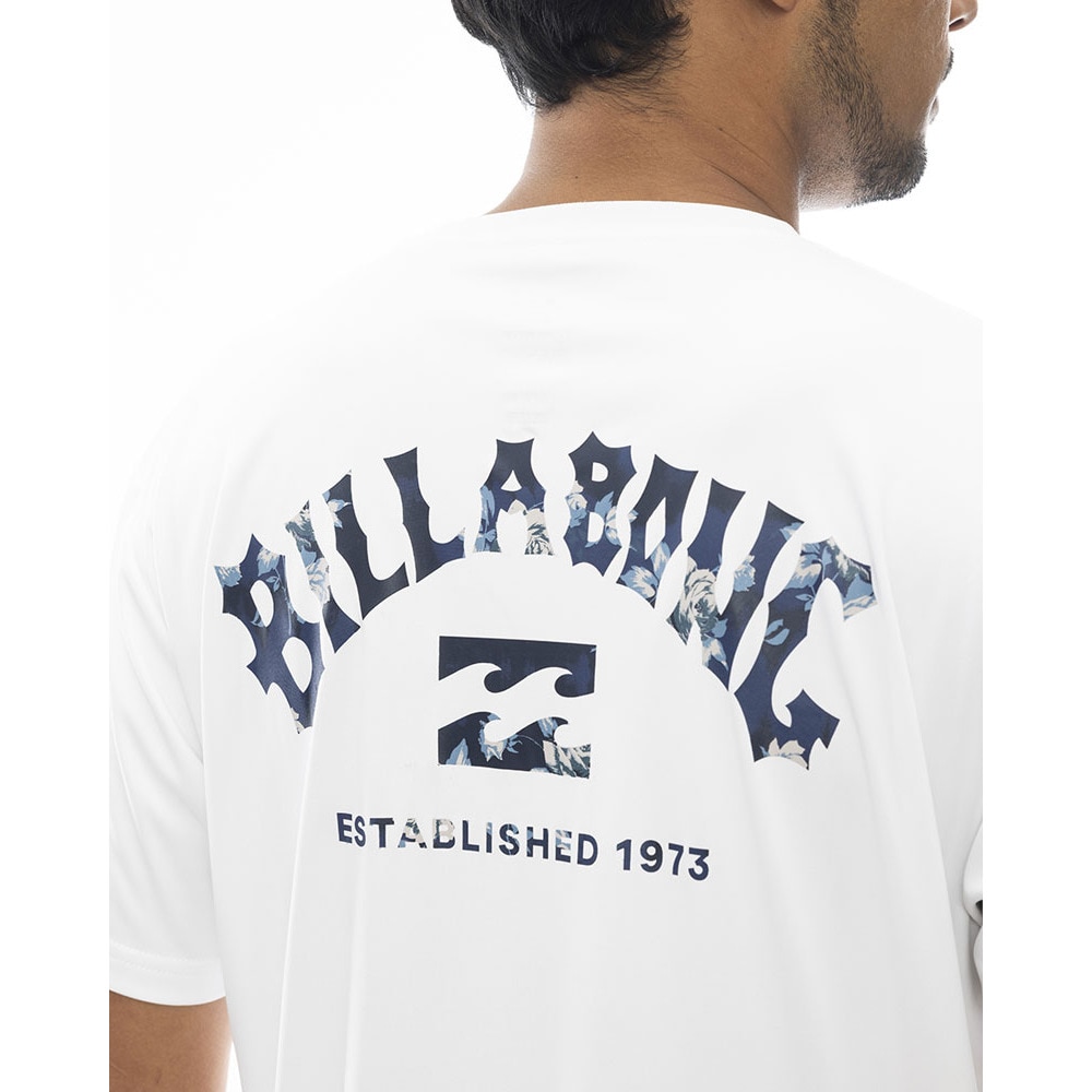 ビラボン（BILLABONG）（メンズ）ラッシュガード 半袖 ラッシュT BE011856 WHT