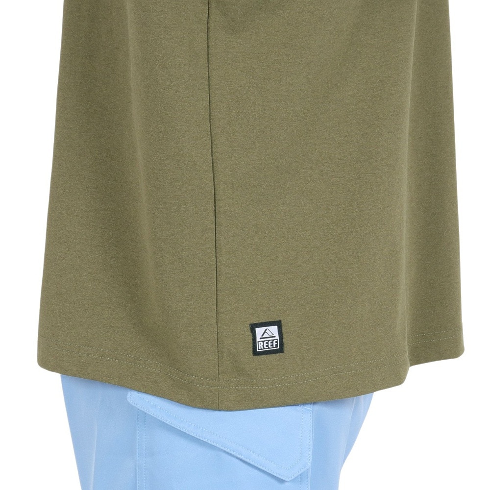 リーフ（REEF）（メンズ）ラッシュガード 半袖 ロゴ ラッシュ半袖Tシャツ RFTEM2321-OLV