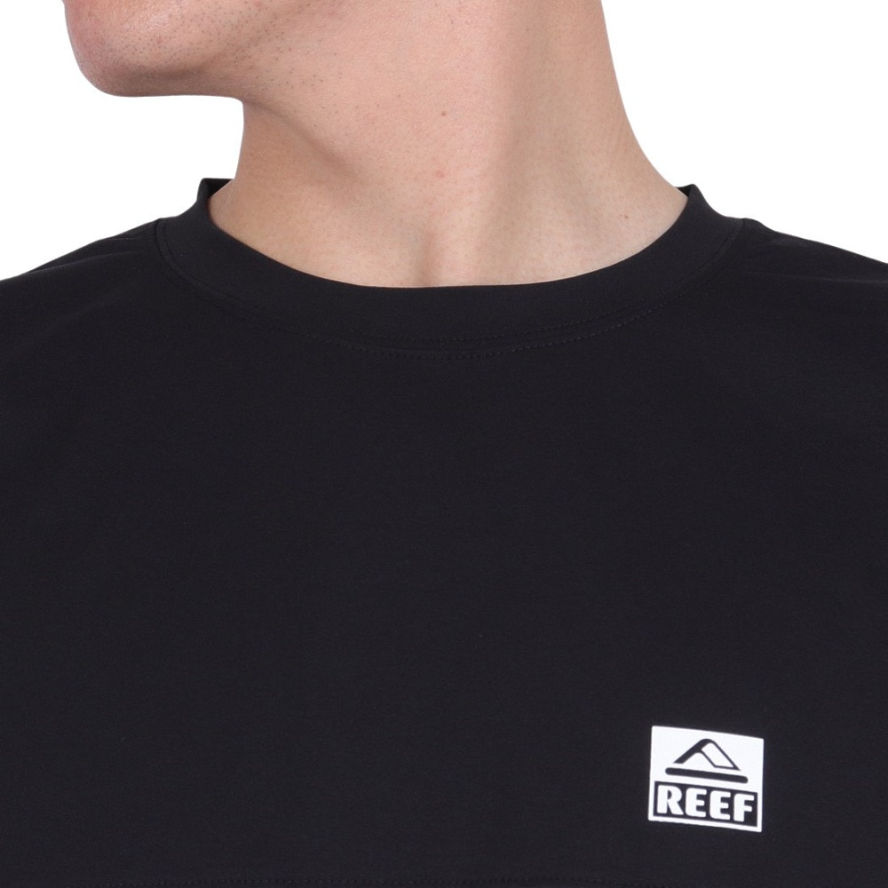 リーフ（REEF）（メンズ）ラッシュガード 長袖 BICOLOR ラッシュ長袖Tシャツ RFTEM2421-BK/GY