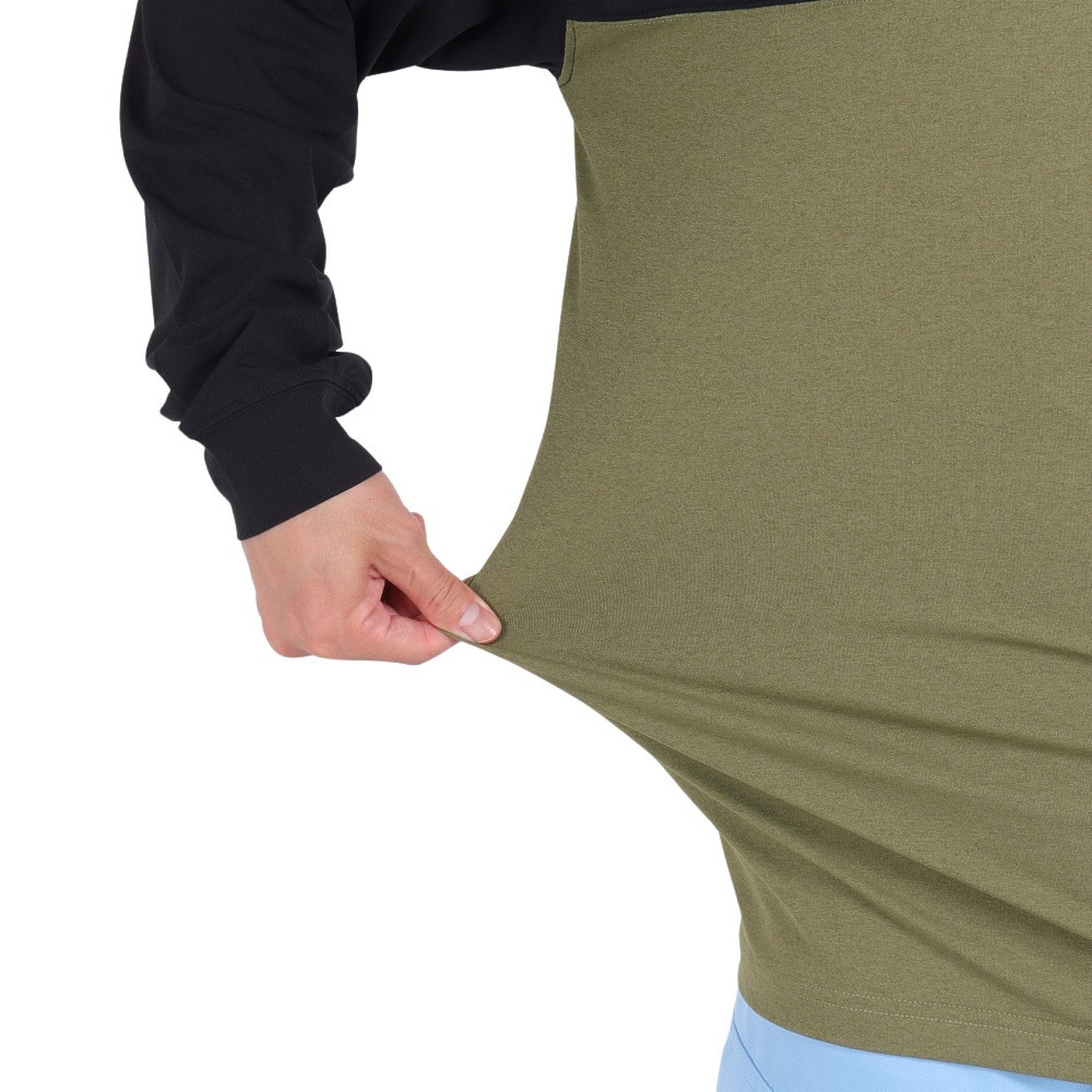 リーフ（REEF）（メンズ）ラッシュガード 長袖 BICOLOR ラッシュ長袖Tシャツ RFTEM2421-OLV