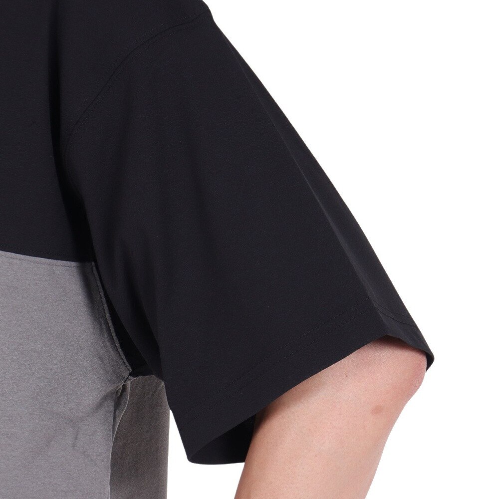 リーフ（REEF）（メンズ）ラッシュガード 半袖 BICOLOR ラッシュ半袖Tシャツ RFTEM2422-BK/GY