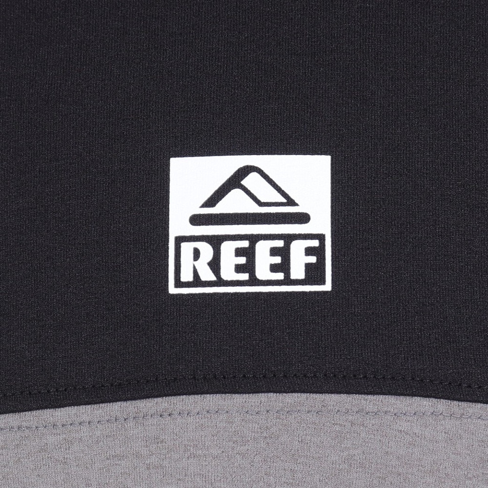 リーフ（REEF）（メンズ）ラッシュガード 半袖 BICOLOR ラッシュ半袖Tシャツ RFTEM2422-BK/GY