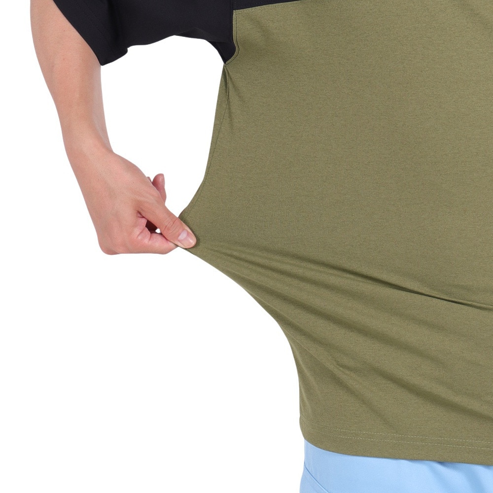 リーフ（REEF）（メンズ）ラッシュガード 半袖 BICOLOR ラッシュ半袖Tシャツ RFTEM2422-OLV