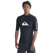 クイックシルバー（Quiksilver）（メンズ）ALL TIME SR ラッシュガード 半袖 24SP QLY241022 BLK1