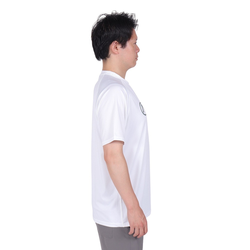 エアボーン（ARBN）（メンズ）ラッシュガード 半袖 Tシャツ AB24SSM-APP0904WHT