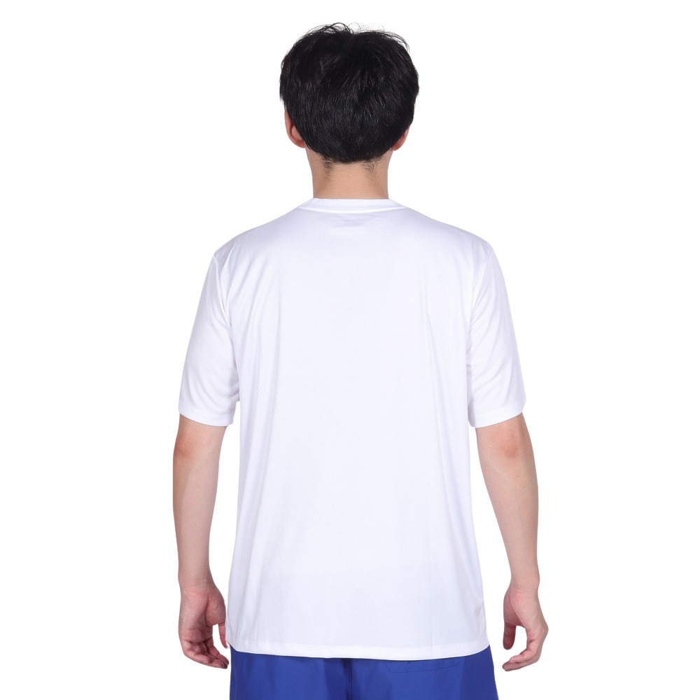 ハーレー（HURLEY）（メンズ）ラッシュガード 半袖 ワンアンドオンリー Tシャツ MRG2310032-WHT