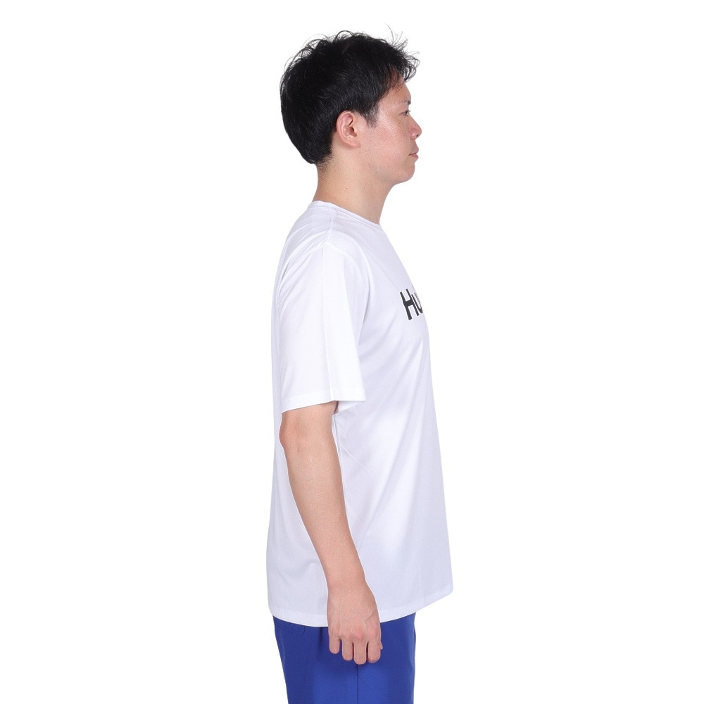 ハーレー（HURLEY）（メンズ）ラッシュガード 半袖 ワンアンドオンリー Tシャツ MRG2310032-WHT
