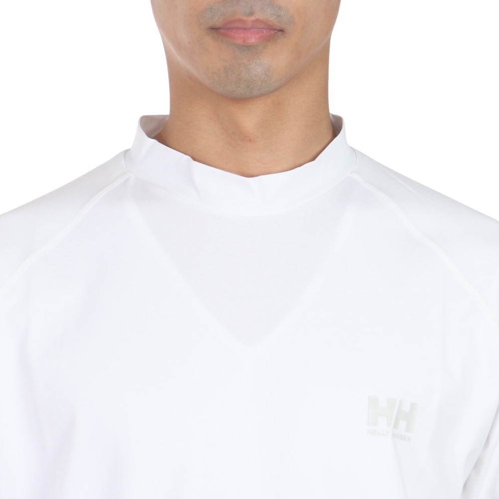 ヘリーハンセン（HELLY HANSEN）（メンズ、レディース）半袖ラッシュガードTシャツ HH82408 CW