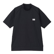 ヘリーハンセン（HELLY HANSEN）（メンズ、レディース）半袖ラッシュガードTシャツ HH82408 K