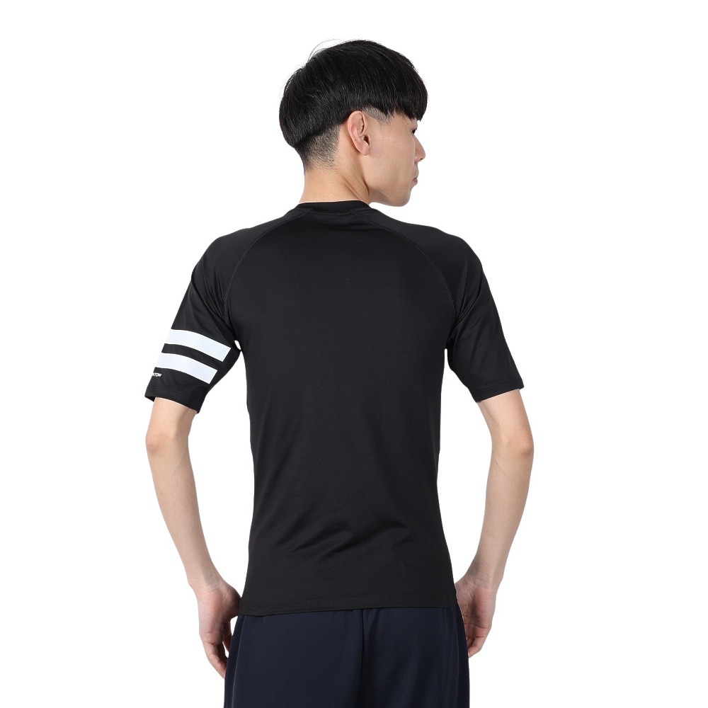 ハーレー（HURLEY）（メンズ）ラッシュガード PHNTM RASH BP COMP 半袖シャツ 24 MRG2310038-BLK