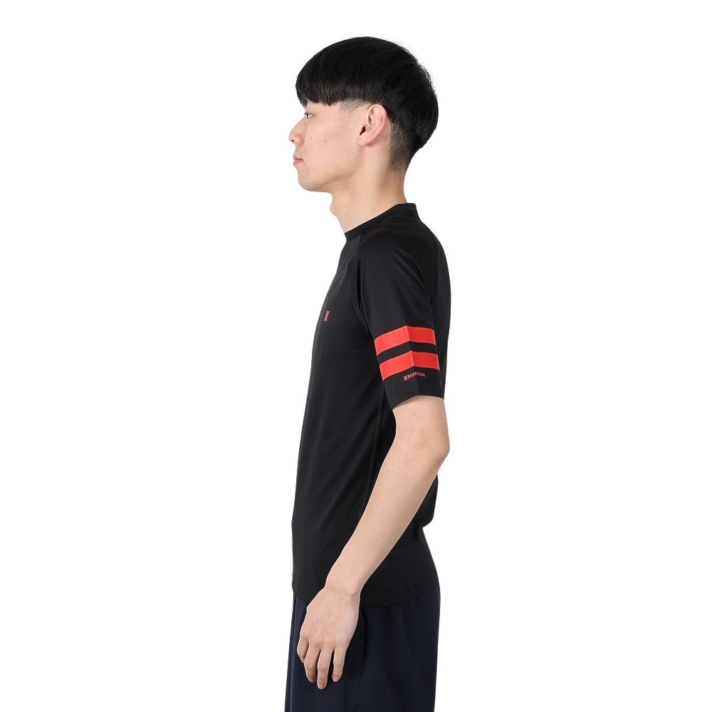 ハーレー（HURLEY）（メンズ）ラッシュガード PHNTM RASH BP COMP 半袖シャツ 24 MRG2310038-BLK2
