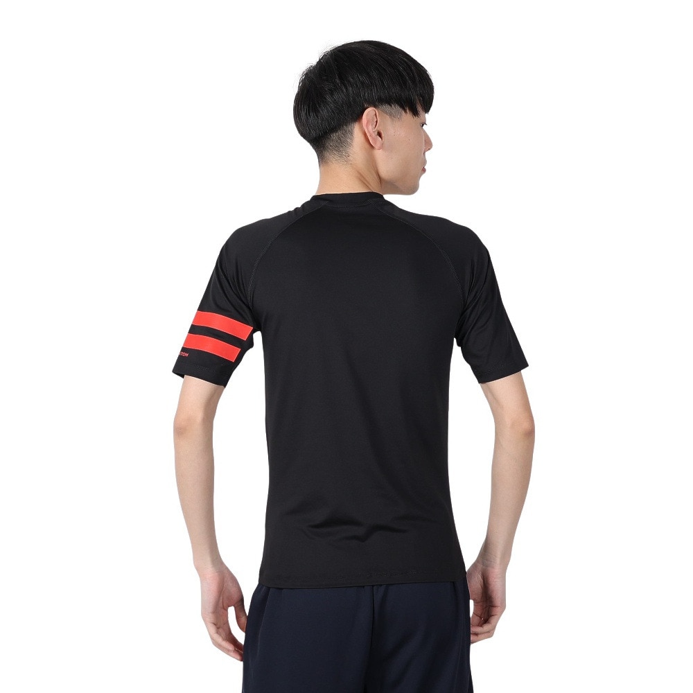 ハーレー（HURLEY）（メンズ）ラッシュガード PHNTM RASH BP COMP 半袖シャツ 24 MRG2310038-BLK2