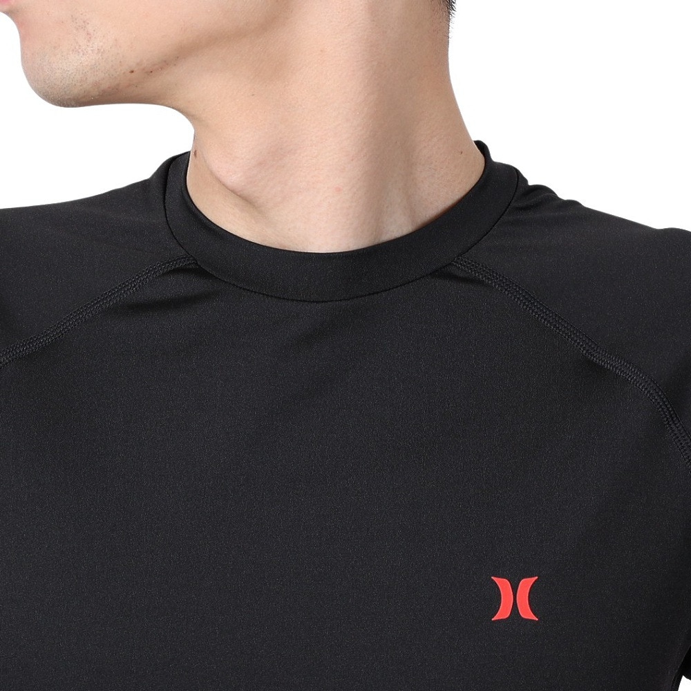 ハーレー（HURLEY）（メンズ）ラッシュガード PHNTM RASH BP COMP 半袖シャツ 24 MRG2310038-BLK2