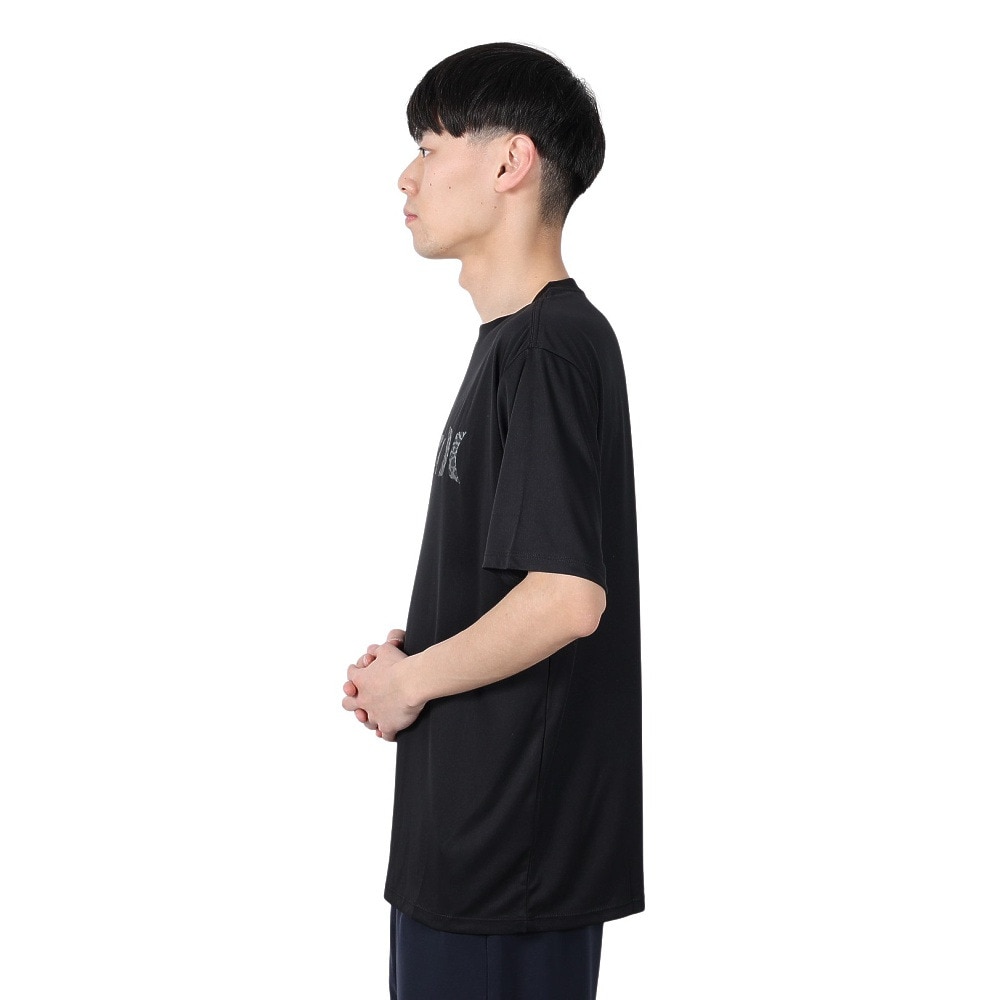 ハーレー（HURLEY）（メンズ）ラッシュガード RASH LEO OAO 半袖Tシャツ 24 MRG2411028-BLK