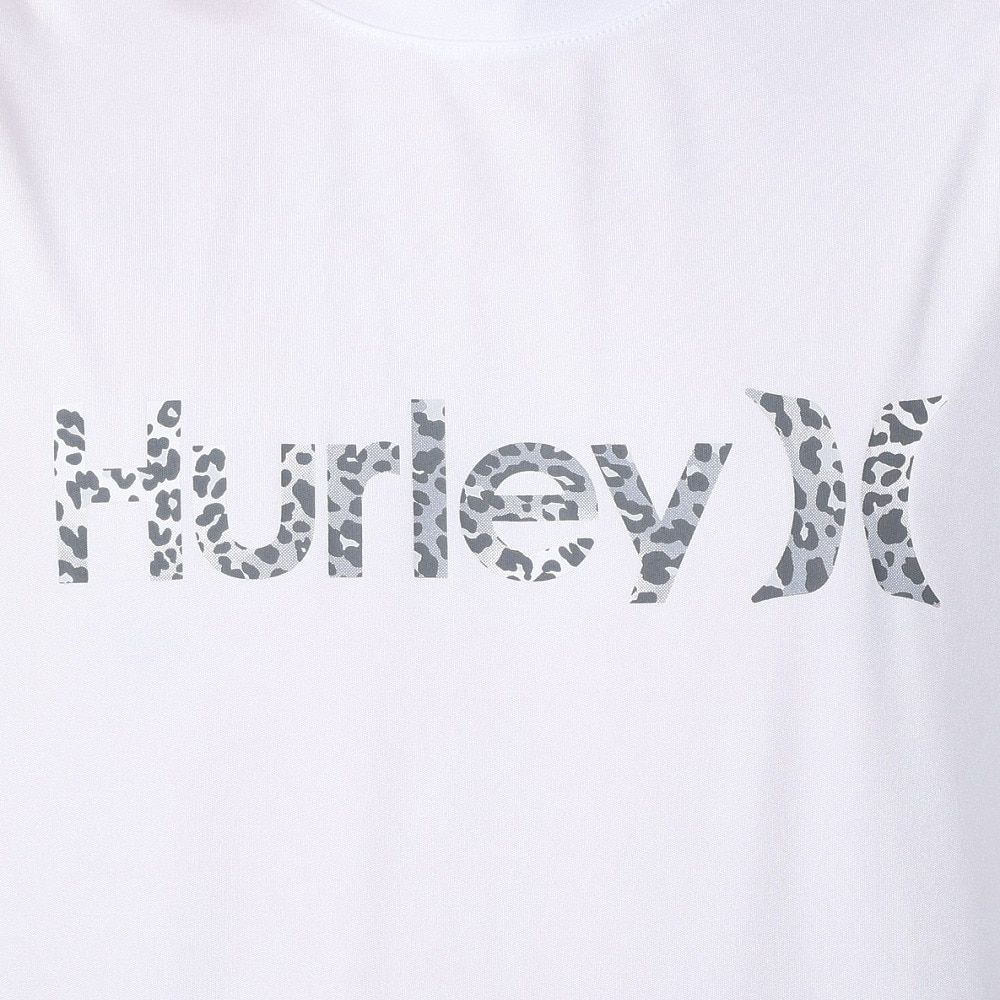 ハーレー（HURLEY）（メンズ）ラッシュガード RASH LEO OAO 半袖Tシャツ 24 MRG2411028-WHT