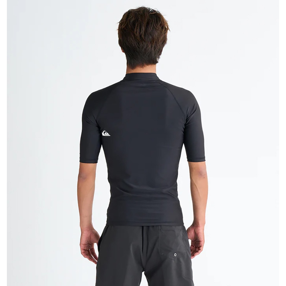 クイックシルバー（Quiksilver）（メンズ）ラッシュガード 半袖 ALL TIME SR ラッシュガード 25SPQLY251002BLK1