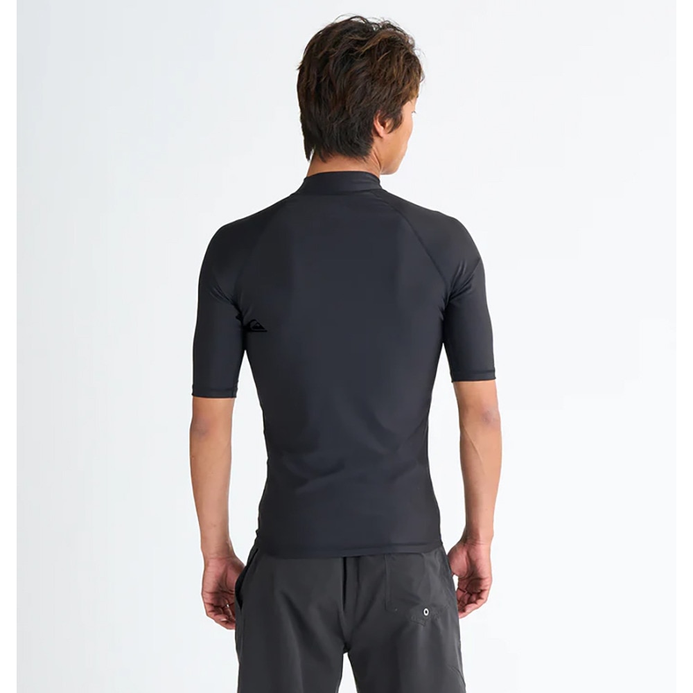 クイックシルバー（Quiksilver）（メンズ）ラッシュガード 半袖 ALL TIME SR ラッシュガード 25SPQLY251002BLK2