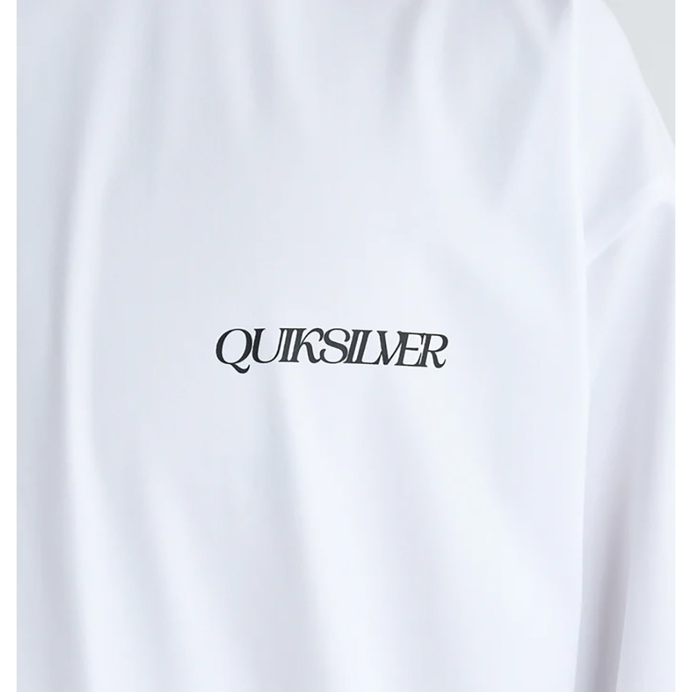 クイックシルバー（Quiksilver）（メンズ）ラッシュガード 半袖 GW INTERCONNECT ショートスリーブ サーフTシャツ ラッシュガード 25SPQLY251022WHT