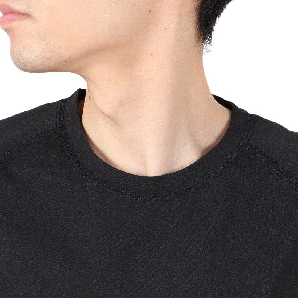 リーフ（REEF）（メンズ）ラッシュガード 半袖 ブラック Tシャツ RFTEM2521-BK/CR