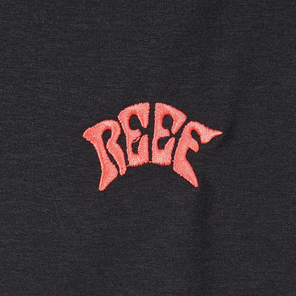 リーフ（REEF）（メンズ）ラッシュガード 半袖 ブラック Tシャツ RFTEM2521-BK/CR