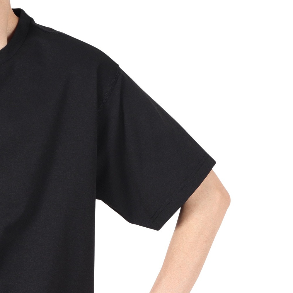 リーフ（REEF）（メンズ）ラッシュガード 半袖 ロゴ Tシャツ RFTEM2525-BLK