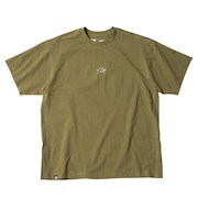 (メンズ)ラッシュガード 半袖 ロゴ Tシャツ RFTEM2525-OLV